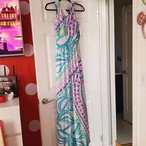 Lilly Pulitzer Marco Maxi Dress Coco Island XXS